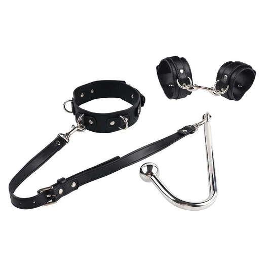 Anal Hooks Collar Hook Cuffs 5334 Beaded with Elegant and Anal 1007
